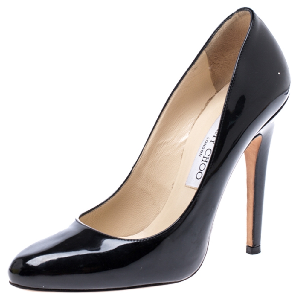 Jimmy Choo Patent Leather Lovely heel